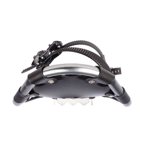 Outbound Lightweight 25 In Aluminum Snowshoes Kit with Poles & Carrying Tote Bag