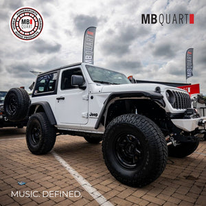 MB Quart 6 x 9" Rear Speaker Soundbar Mounting, Jeep Wrangler & Gladiator Tuned - TRAPSKI