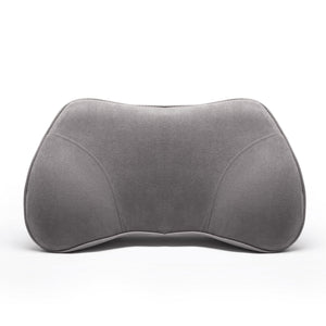WENNEBIRD Model B Lumbar Memory Foam Support Pillow to Improve Posture, Grey - TRAPSKI