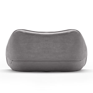 WENNEBIRD Model B Lumbar Memory Foam Support Pillow to Improve Posture, Grey - TRAPSKI