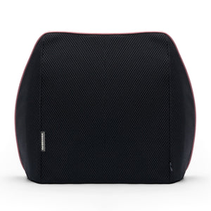 WENNEBIRD Model Q Lumbar Memory Foam Support Pillow to Improve Posture, Pink