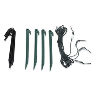 Upper Bounce Ogrow 2 Door Walk In Greenhouse with Ventilation Windows, White