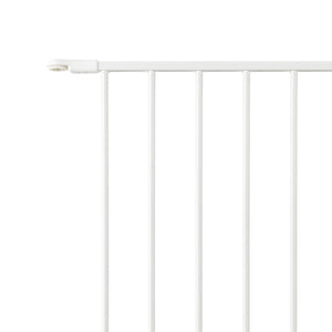 Scandinavian Pet Flex Metal 28.4in Baby Gate Extension Panel Accessory, White