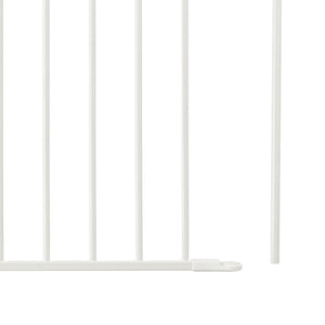 Scandinavian Pet Flex Metal 28.4in Baby Gate Extension Panel Accessory, White