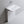 Modern Wall-Mounted Solid Surface Pedestal Sink