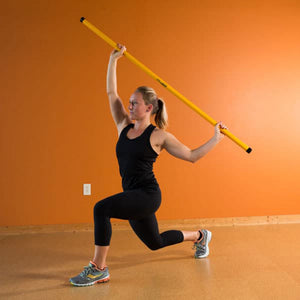Prism Fitness 5 Pound Smart Stick for Balance, Alignment, and Range of Motion - TRAPSKI