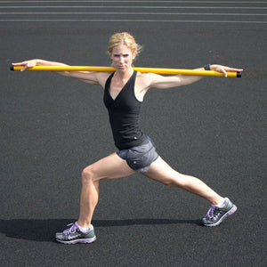 Prism Fitness 5 Pound Smart Stick for Balance, Alignment, and Range of Motion - TRAPSKI