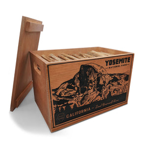 Betterwood Products 04405 Fatwood Firestarter in Wooden Crate, Yosemite, 13 LB - TRAPSKI