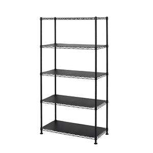 14" x 30" x 60" 5-Tier Wire Rack - Black