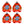 RAVE Sports Ripper 2 Rider Nylon Inflatable Towable Boat Floats, Red (4 Pack)