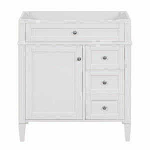 Bathroom Vanity With 2 Drawers And Tip-Out Drawer, Storage Cabinet