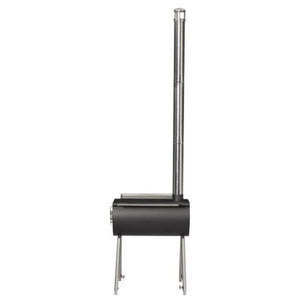 US Stove Company Caribou Backpacker 14 Inch Camp Stove with Extendable Legs