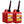 Midwest Can Company 1 Gallon Gas Can Fuel Container Jug with Spout, Red (2 Pack)