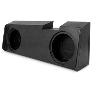 QPower Dual 10" Sub Box - Chevy Silverado & GMC Sierra Crew & Double Cab 19-26