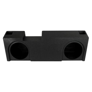 QPower Dual 12" Sub Box - Chevy Silverado & GMC Sierra Crew & Double Cab 19-26