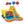 Banzai Sun 'N Splash Fun Inflatable Bounce House and Water Slide w/ Accessories