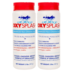 API OXSP2 Oxy Splash Swimming Pool Water Treatment Blend, 2 Pounds (2 Pack)