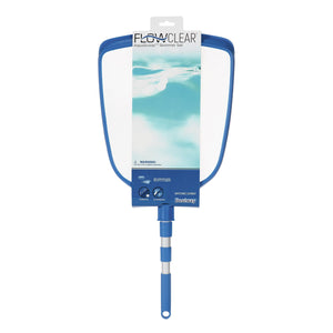 Bestway 14 Ft Round Above Ground Solar Pool Cover & FlowClear AquaScoop Skimmer