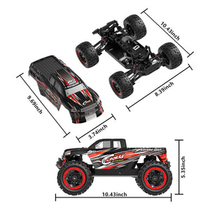 VOLANTEXRC 1:16 Ratio Scale Waterproof Remote Control All Terrain Monster Truck