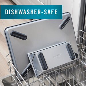 Calphalon 6 Piece Nonstick All Purpose Bakeware Set with Cookie Sheets, Silver