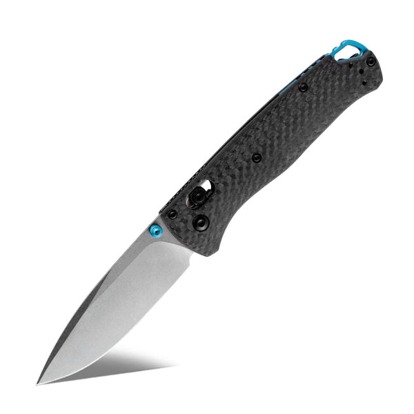 Onyx D2 Steel Folding Pocket Knife with Clip & Carbon Fiber Hnadle