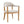 Wood Frame Upholstered Dining Chairs with Armrests (Set of 2)
