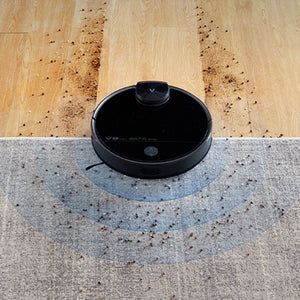 Viomi Smart Robot Vacuum V3 Max Duster Vacuum and Mop for Multi Floors, Black