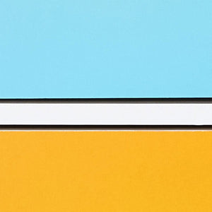 Hodedah 6 Door Enclosed Multipurpose Storage Cabinet for Home & Office, Rainbow