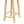 PJ Wood Classic Saddle-Seat 24 Inch Kitchen, Table, & Bar Counter Stool, Natural