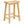 PJ Wood Classic Saddle-Seat 24 Inch Kitchen, Table, & Bar Counter Stool, Natural