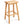 PJ Wood Classic Saddle-Seat 29 Inch Tall Kitchen Counter Stools, Natural
