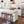 PJ Wood Classic Saddle-Seat 29In Tall Kitchen Counter Stools, Walnut, Set of 2