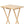 PJ Wood Folding Portable TV Snack Tray Table with Natural Finish, 2 Piece Set - TRAPSKI