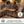 PJ Wood Folding Portable TV Snack Tray Table with Natural Finish, 2 Piece Set