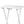 PJ Wood Solid Wood Compact Folding TV Tray and Snack Tables, White, 2 Piece Set