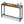 ODK 55 Inch Rectangular Modern Bar Height Pub Table w/ Metal Legs, Rustic Brown