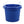 United Solutions 19 Gallon Large Plastic Utility Tub w/ Rope Handle, Blue 2 Pack