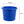United Solutions 19 Gallon Large Plastic Utility Tub w/ Rope Handle, Blue 2 Pack