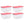 Rubbermaid Cleverstore 18 Gal Plastic Holiday Storage Tote, Clear & Red, 4 Pack - TRAPSKI