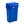 United Solutions 23 Gallon Highboy Kitchen Recycling Bin with Swing Lid, Blue