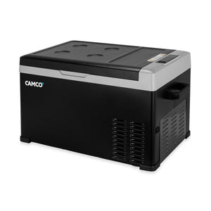 Camco CAM-300 30L Compact Portable Refrigerator/Freezer with LCD Control Panel