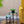 Set of 4 Multicolor Round Nesting Plant Stands