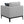 Saba - Upholstered Chair With Reversible Cushions - Gray