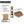 Modern Wall Mounted 30 Inch Bathroom Vanity With Resin Sink And 2 Side Cabinet In Imitative - Imitative Oak