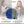 RELAX EDEN Adult Cotton Weighted Blanket w/ Navy Cover, 60 x 80 In, 20 Lb, Gray