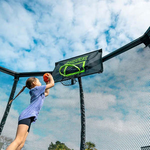 Jumpflex Projam Trampoline Basketball Hoop Game Compatible w/ 'FLEX' Trampolines