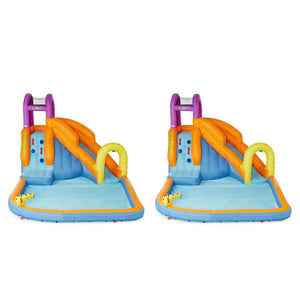 Magic Time International Mega Tornado Twist Inflatable Kids Water Park  (2 Pack)