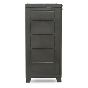 RAM Quality Products ELITE Adjustable 2 Shelf Storage Utility Cabinet, Dark Gray