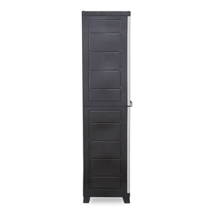 RAM Quality Products PREMIUM 4 Shelf Lockable Storage Utility Cabinet, Gray