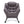 JOMEED Modern Plush Fabric Lazy Accent Chair with Armrests and Side Pocket, Grey